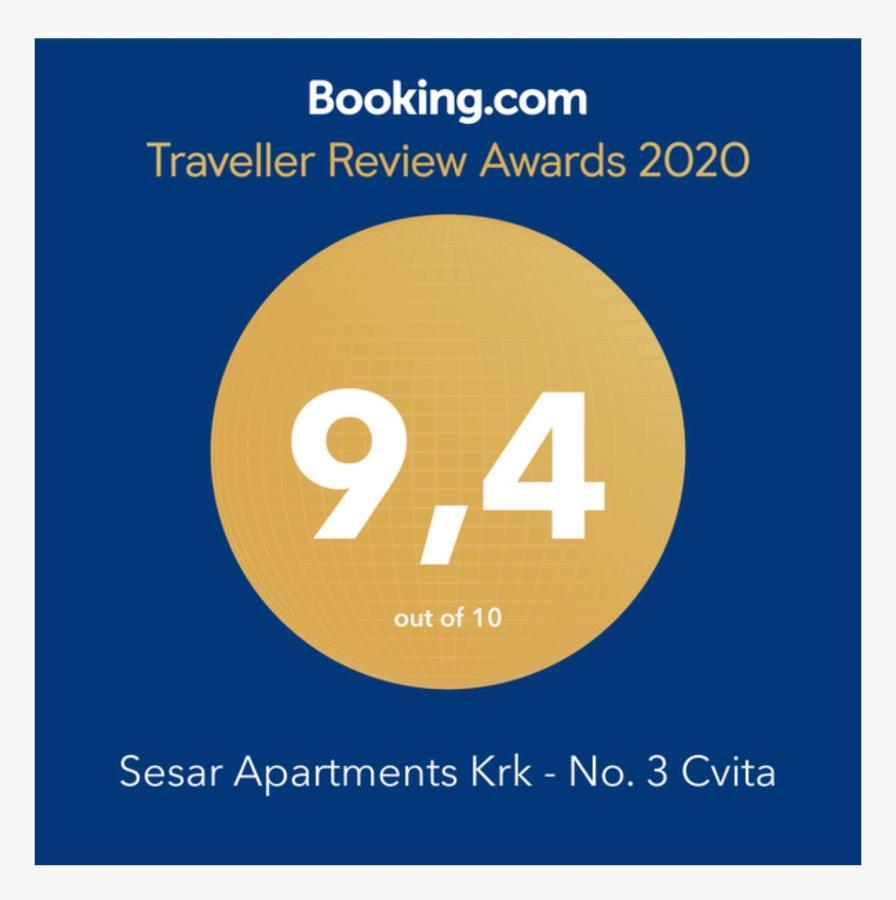 Sesar Apartments Krk - No. 3 Cvita คิร์ก ภายนอก รูปภาพ
